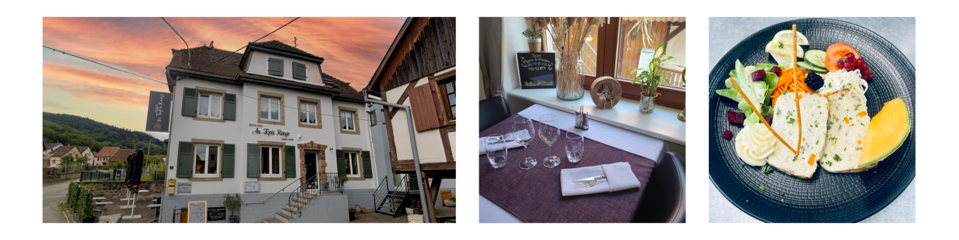 Restaurant Au Tapis Rouge - restaurant STOSSWIHR - restaurant STOSSWIHR